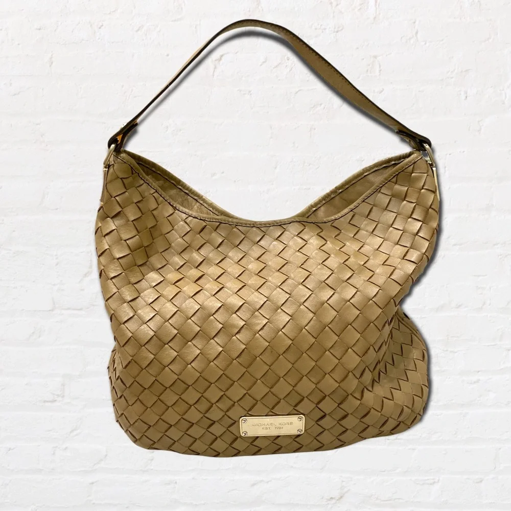 Michael Kors‎ Leather tan hobo bag